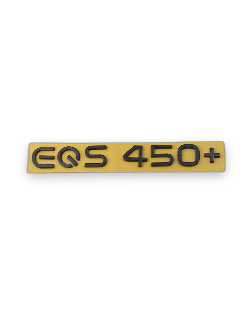 EQS 450+ 242x30 ölçü, siyah renk Siyah Bagaj Yazısı Mercedes-Benz Uyumlu