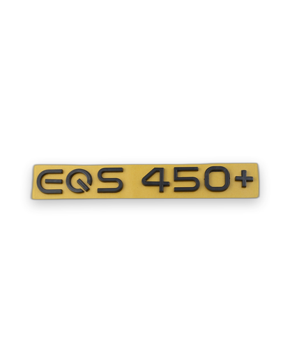 EQS 450+ Krom Bagaj Yazısı Mercedes-Benz Uyumlu
