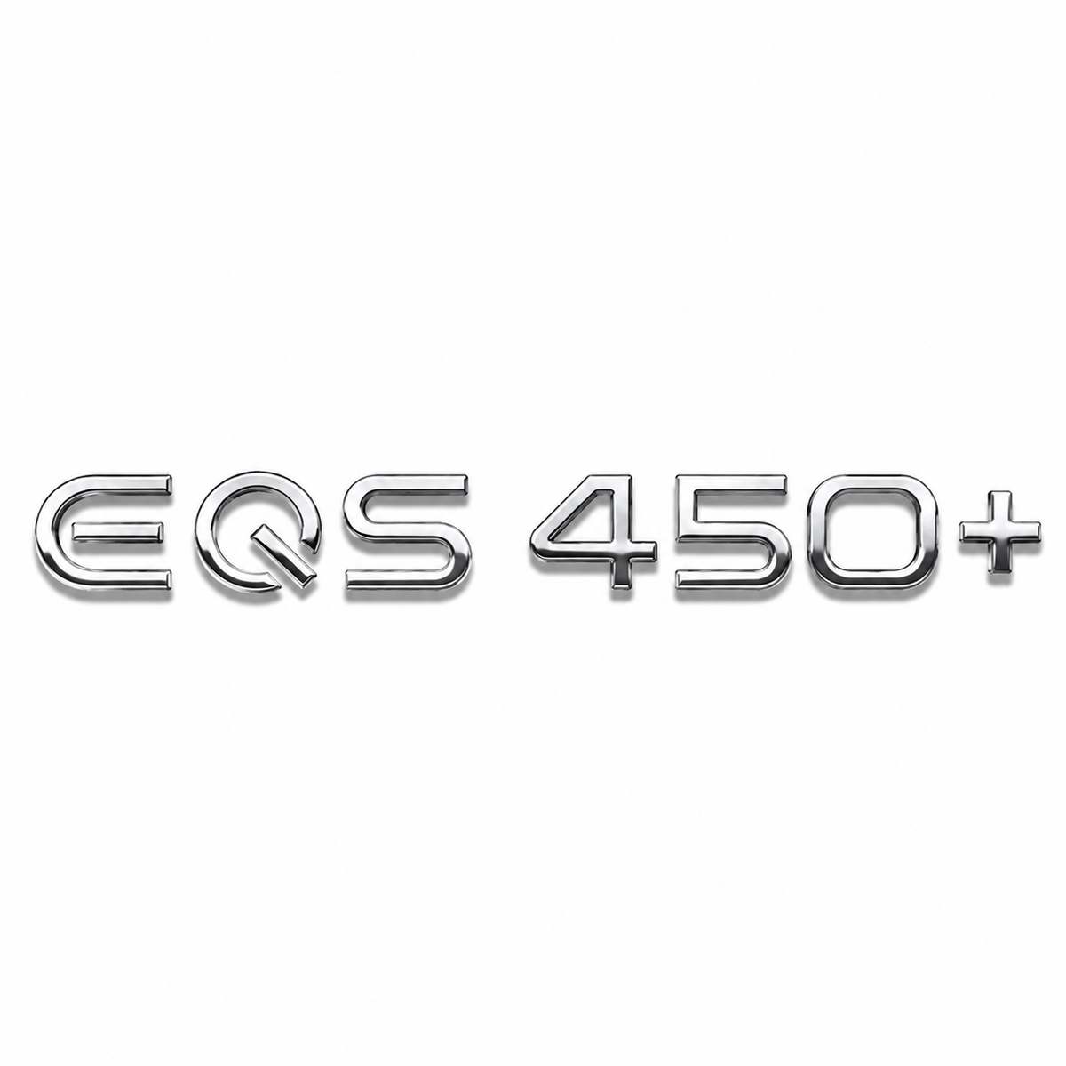 EQS 450+ Krom Bagaj Yazısı Mercedes-Benz Uyumlu