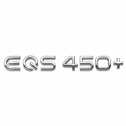 EQS 450+ Krom Bagaj Yazısı Mercedes-Benz Uyumlu