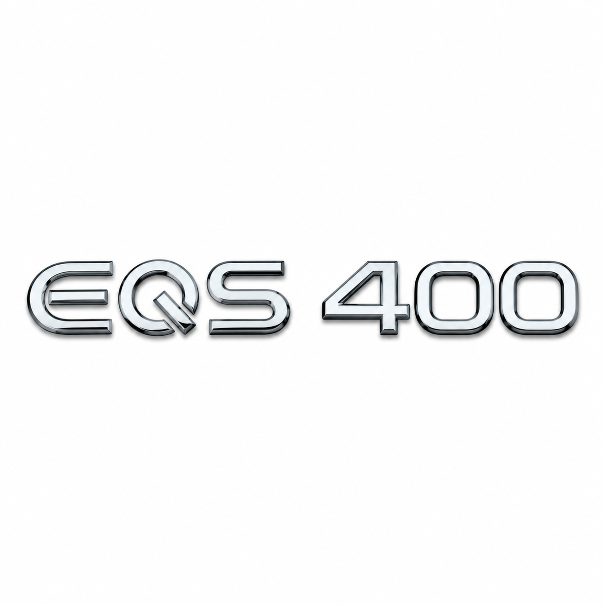EQS 400 Krom Bagaj Yazısı Mercedes-Benz Uyumlu