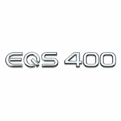EQS 400 Krom Bagaj Yazısı Mercedes-Benz Uyumlu