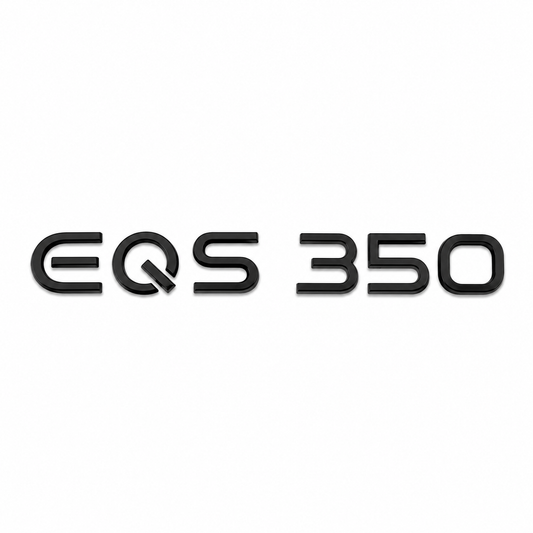 EQS 350 Siyah Bagaj Yazısı Mercedes-Benz Uyumlu