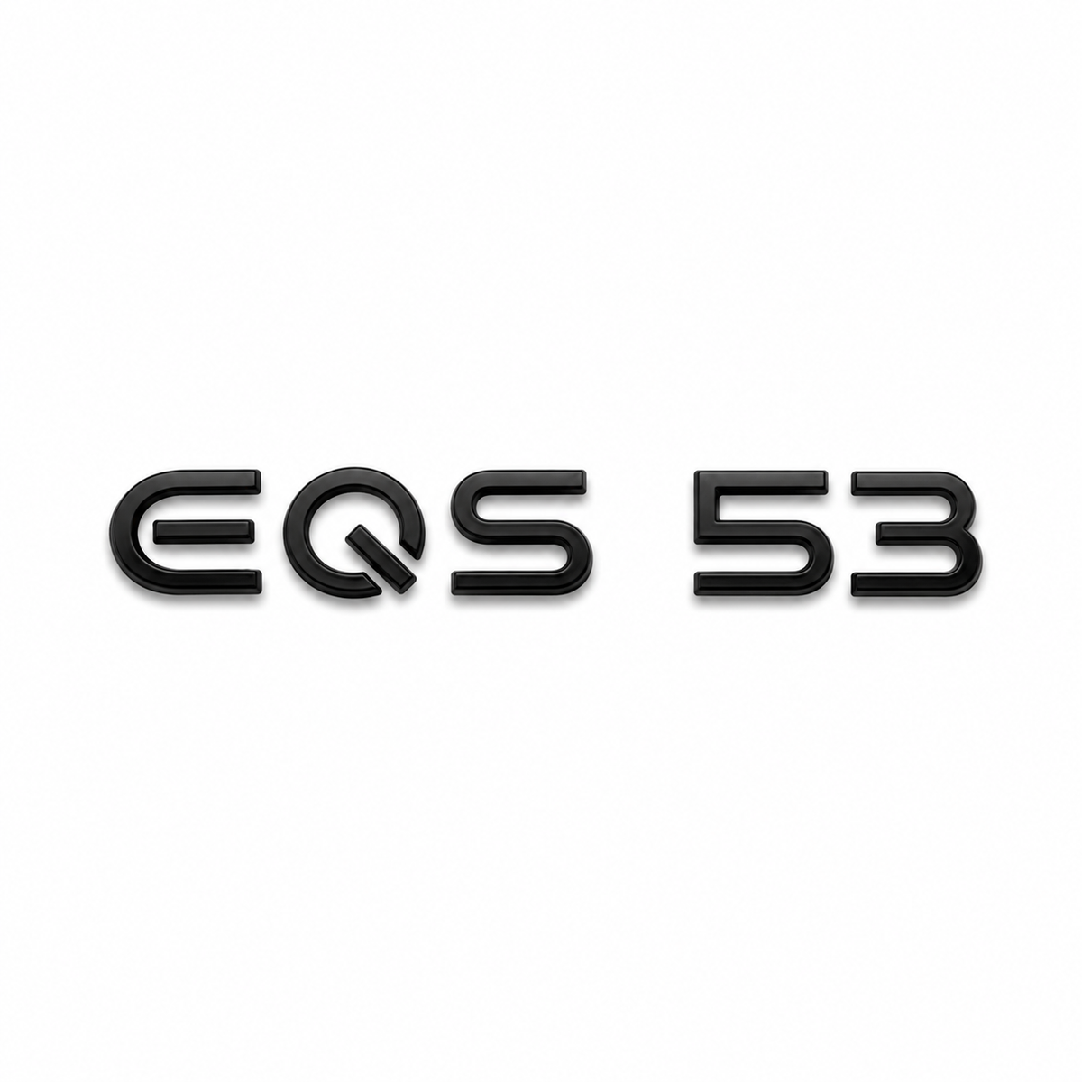 EQS 53 Siyah Bagaj Yazısı Mercedes-Benz Uyumlu