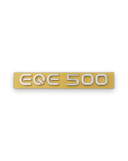 EQE 500 Krom Bagaj Yazısı Mercedes-Benz Uyumlu
