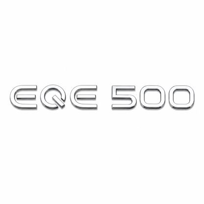 EQE 500 Krom Bagaj Yazısı Mercedes-Benz Uyumlu