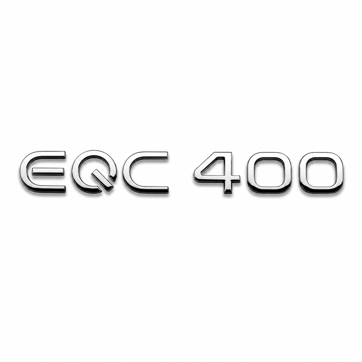 EQC 400 Krom Bagaj Yazısı Mercedes-Benz Uyumlu