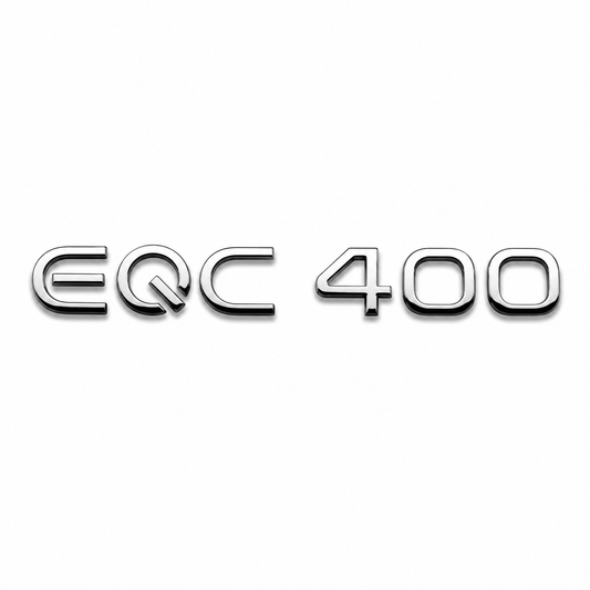 EQC 400 Krom Bagaj Yazısı Mercedes-Benz Uyumlu