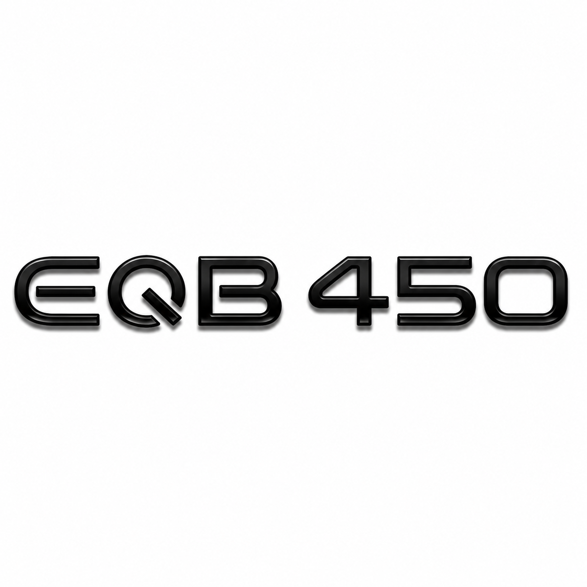 EQB 450 Siyah Bagaj Yazısı Mercedes-Benz Uyumlu