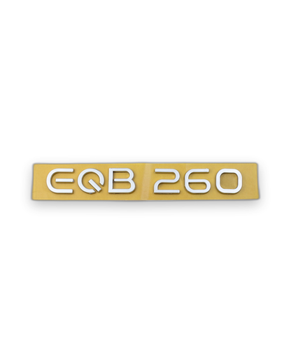 EQB 260 Krom Bagaj Yazısı Mercedes-Benz Uyumlu