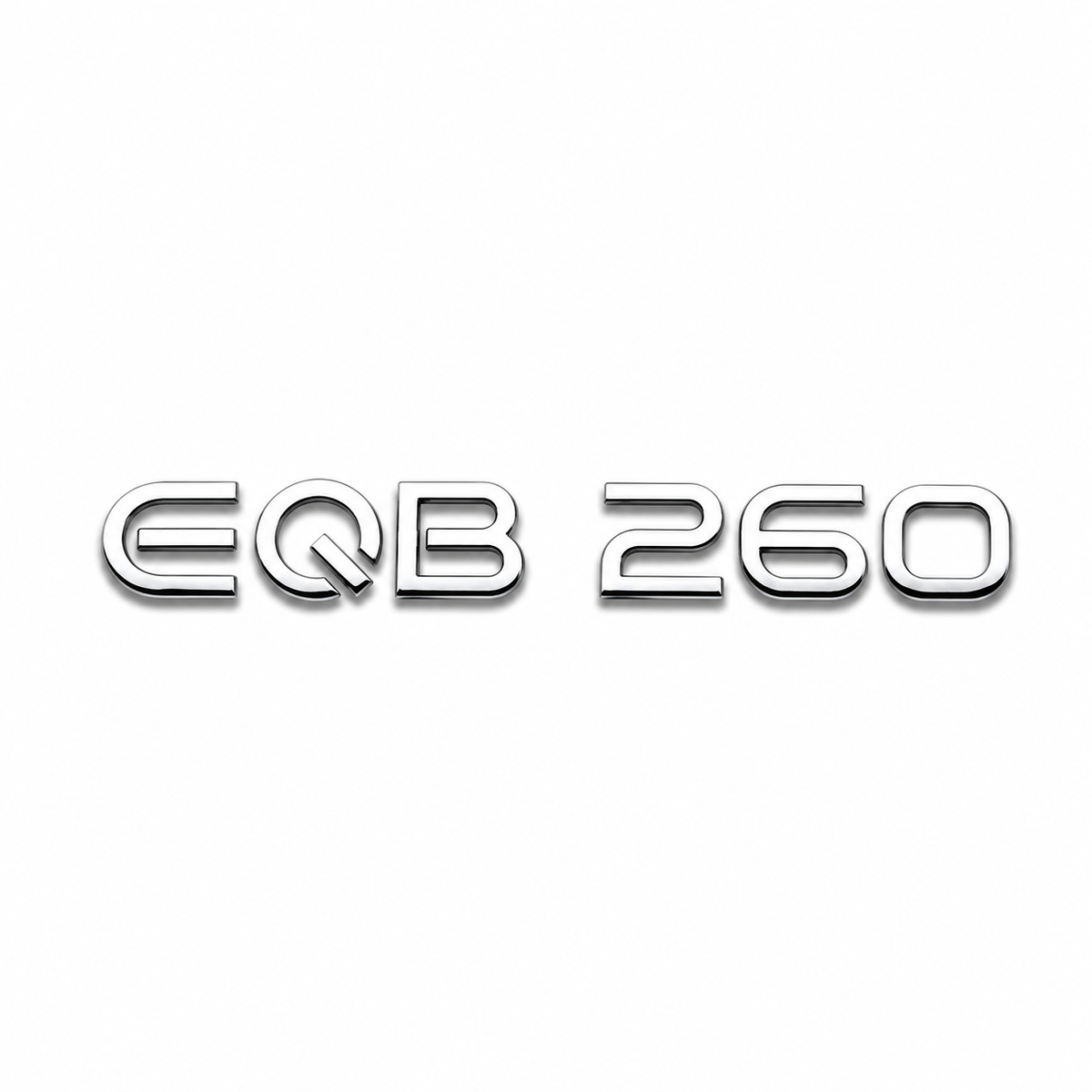 EQB 260 Krom Bagaj Yazısı Mercedes-Benz Uyumlu