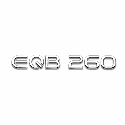 EQB 260 Krom Bagaj Yazısı Mercedes-Benz Uyumlu