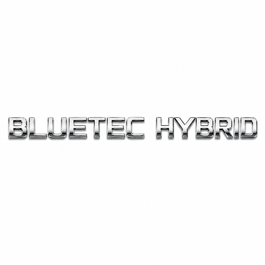 BlueTEC Hybrid Düz Siyah Bagaj Yazısı Mercedes-Benz Uyumlu