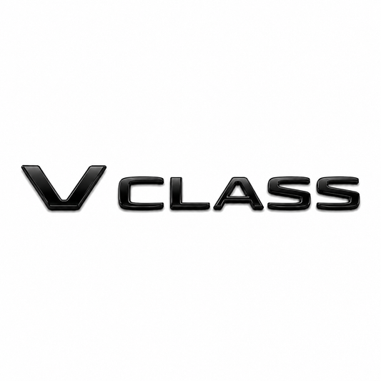 V Class Siyah Bagaj Yazısı Mercedes-Benz Uyumlu