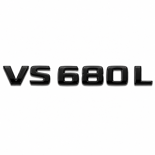 VS 680 L Siyah Bagaj Yazısı Mercedes-Benz Uyumlu