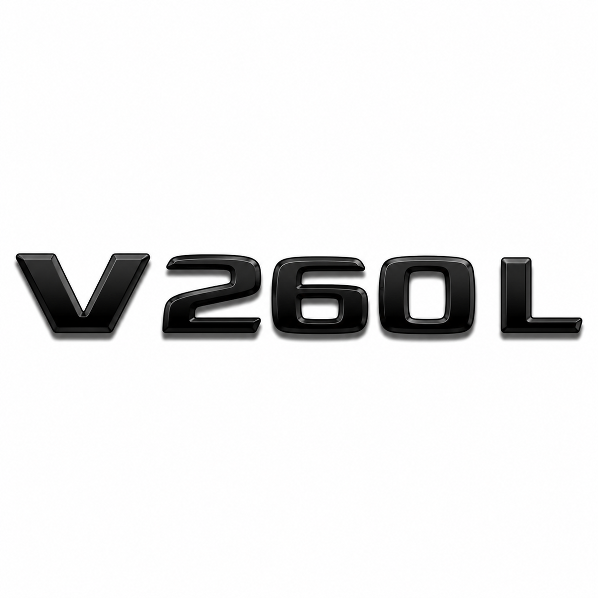 V 260L Siyah Bagaj Yazısı Mercedes-Benz Uyumlu
