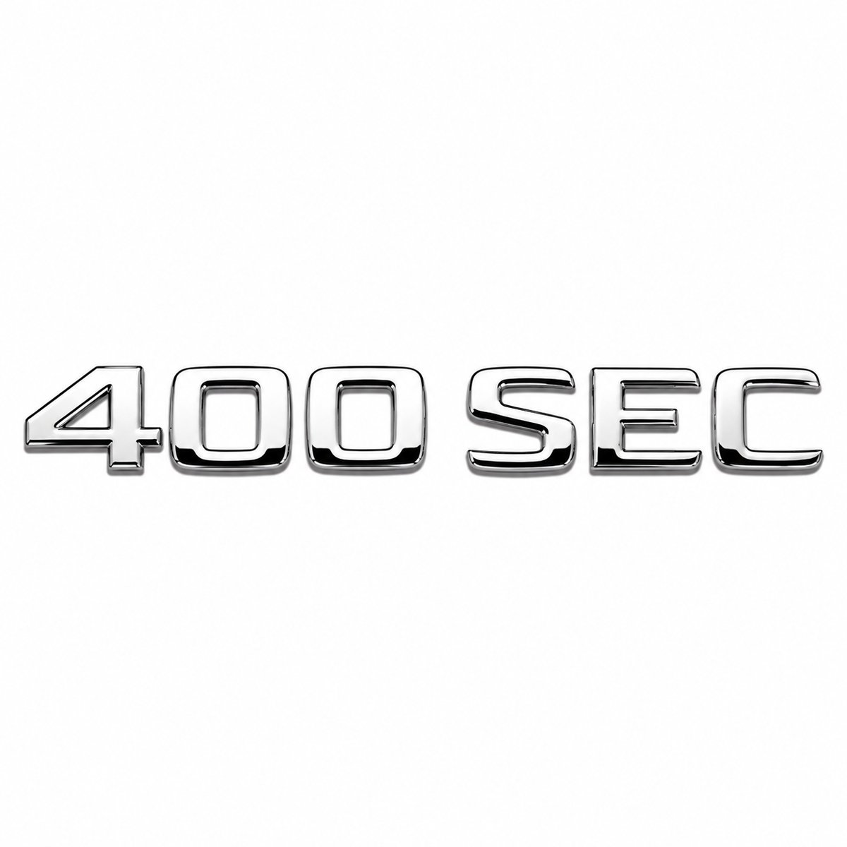 400 SEC Krom Bagaj Yazısı Mercedes-Benz Uyumlu