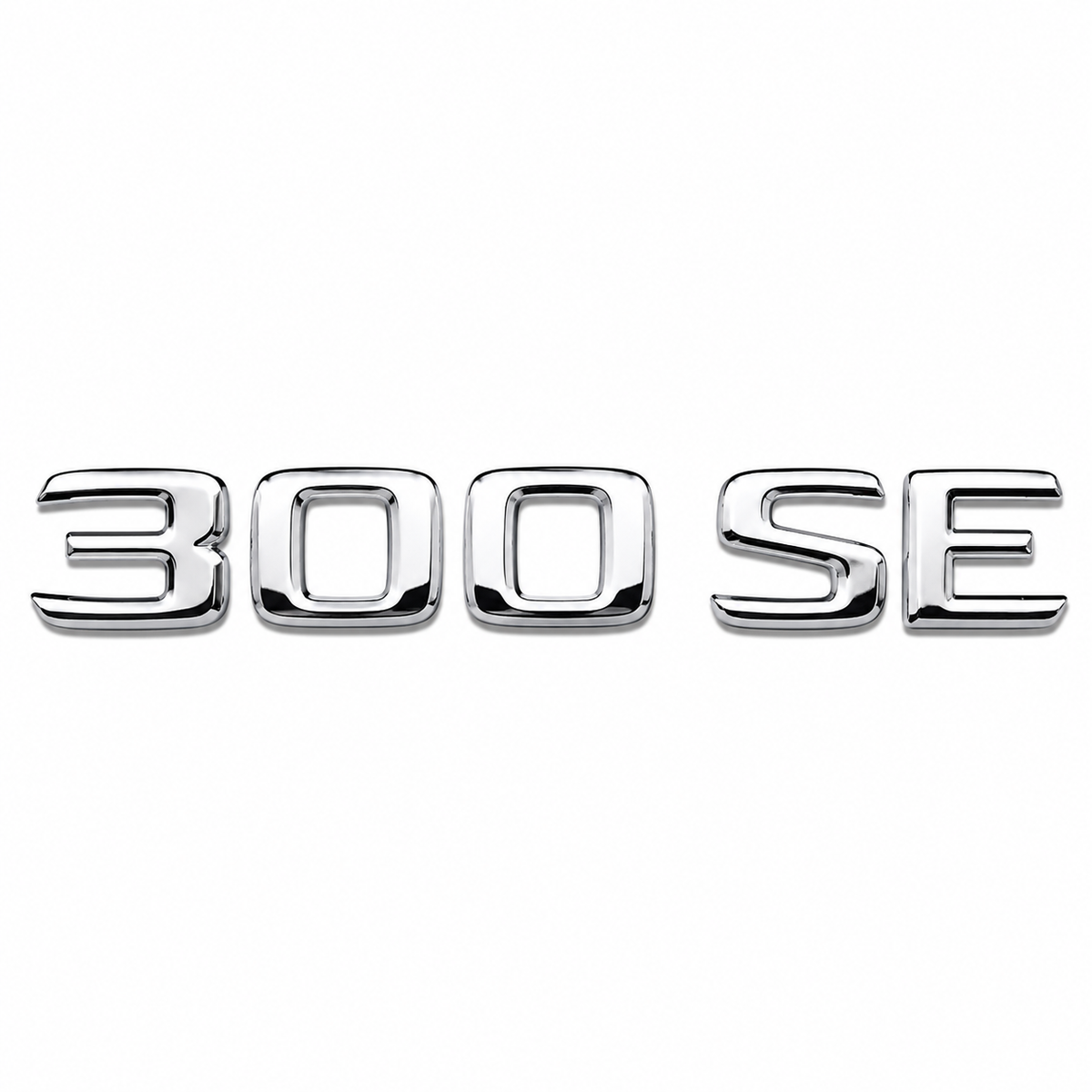 300 SE Krom Bagaj Yazısı Mercedes-Benz Uyumlu