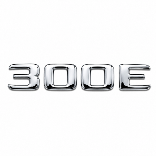 300 E Krom Bagaj Yazısı Mercedes-Benz Uyumlu
