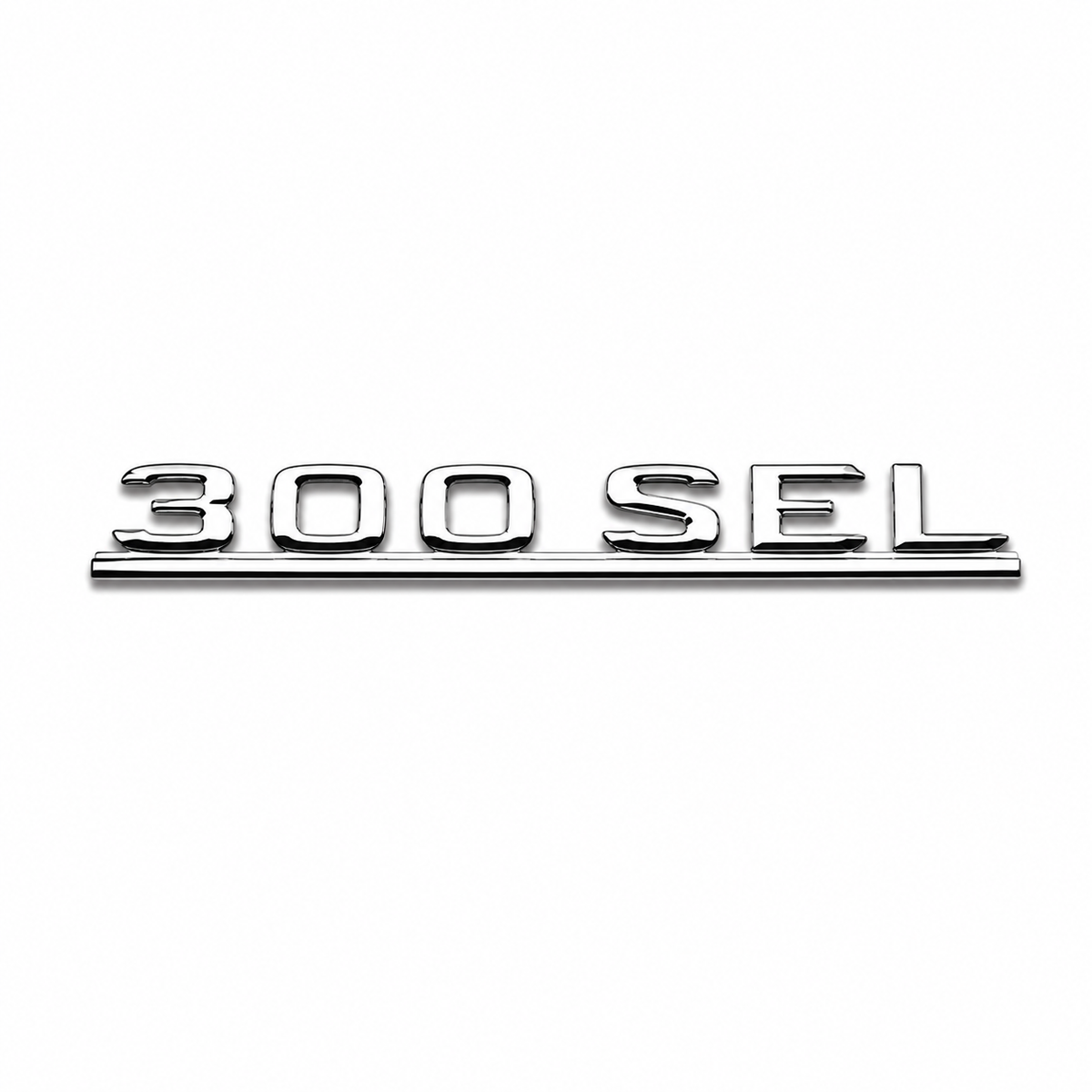 300 SEL Krom Bagaj Yazısı Mercedes-Benz Uyumlu