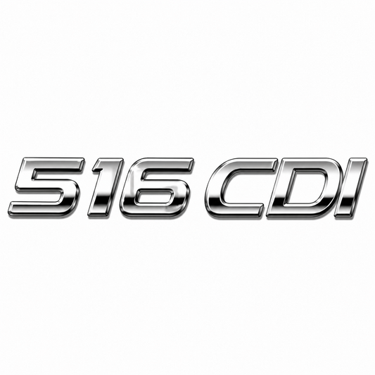 516 CDI Krom Bagaj Yazısı Mercedes-Benz Uyumlu