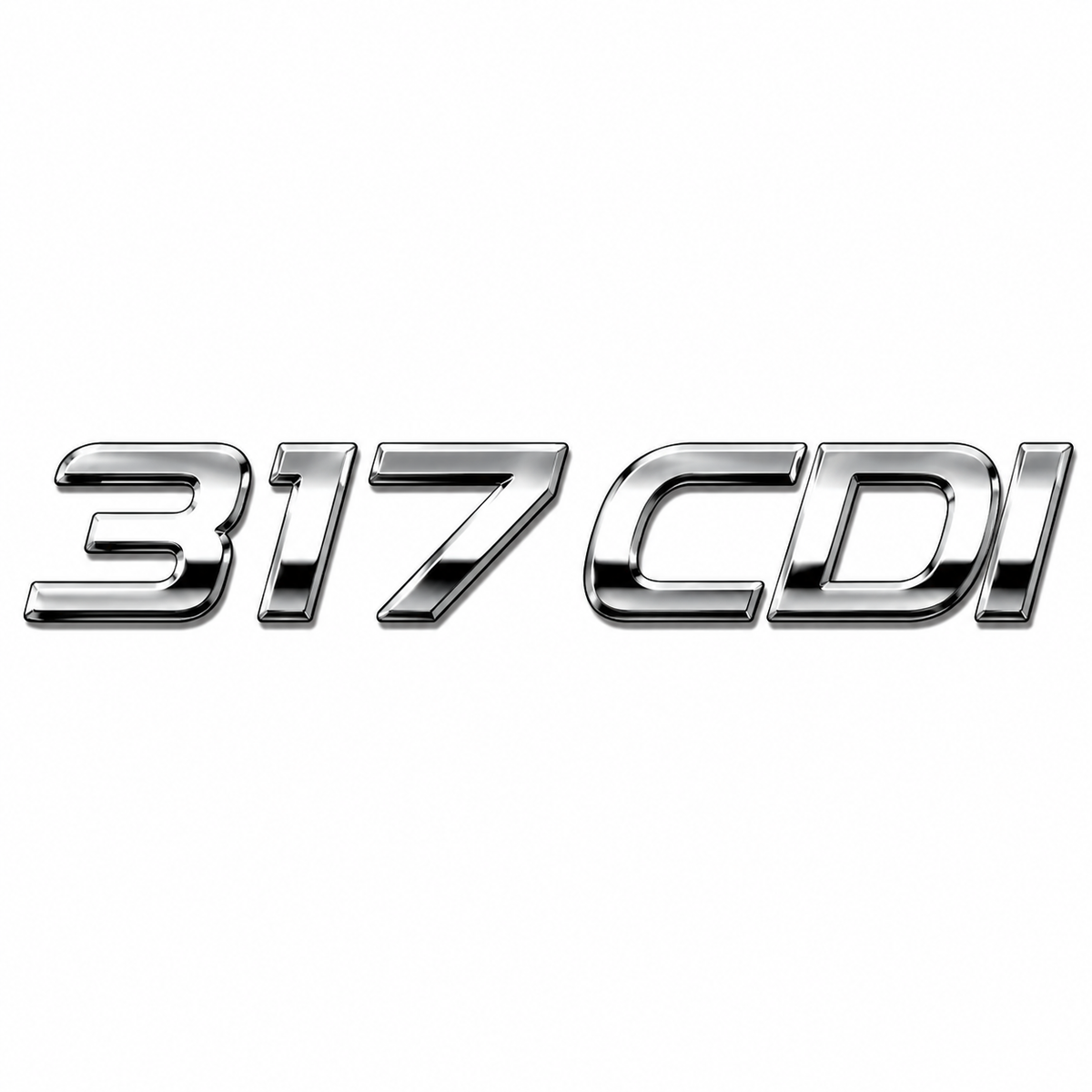 317 CDI Krom Bagaj Yazısı Mercedes-Benz Uyumlu