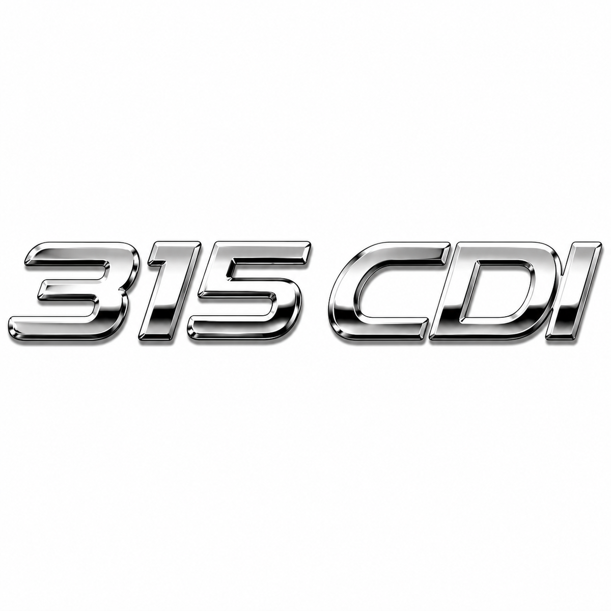 315 CDI Mercedes-Benz 315 CDI yazısı Krom Bagaj Yazısı Mercedes-Benz Uyumlu