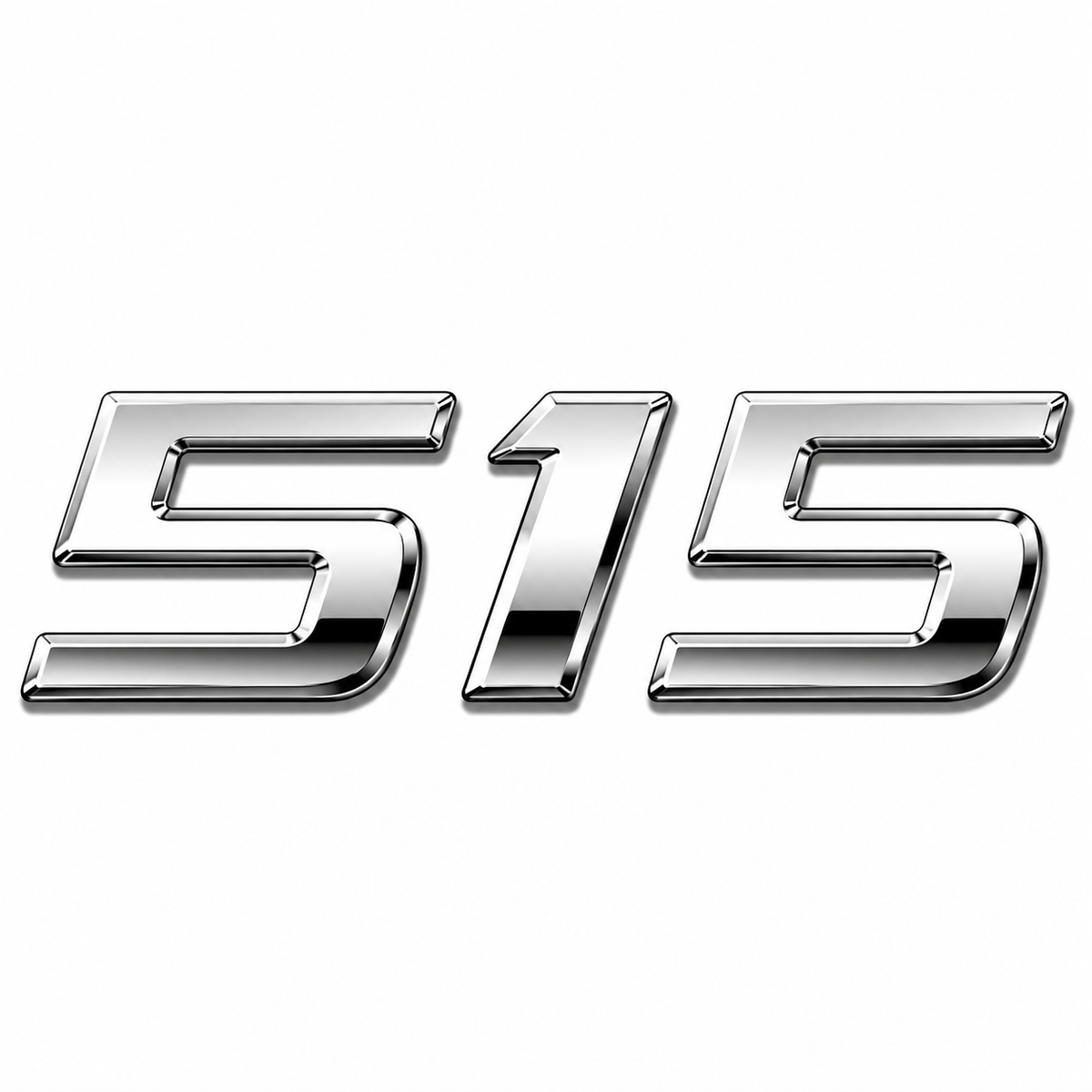 515 Mercedes-Benz 515 yazısı Krom Bagaj Yazısı Mercedes-Benz Uyumlu