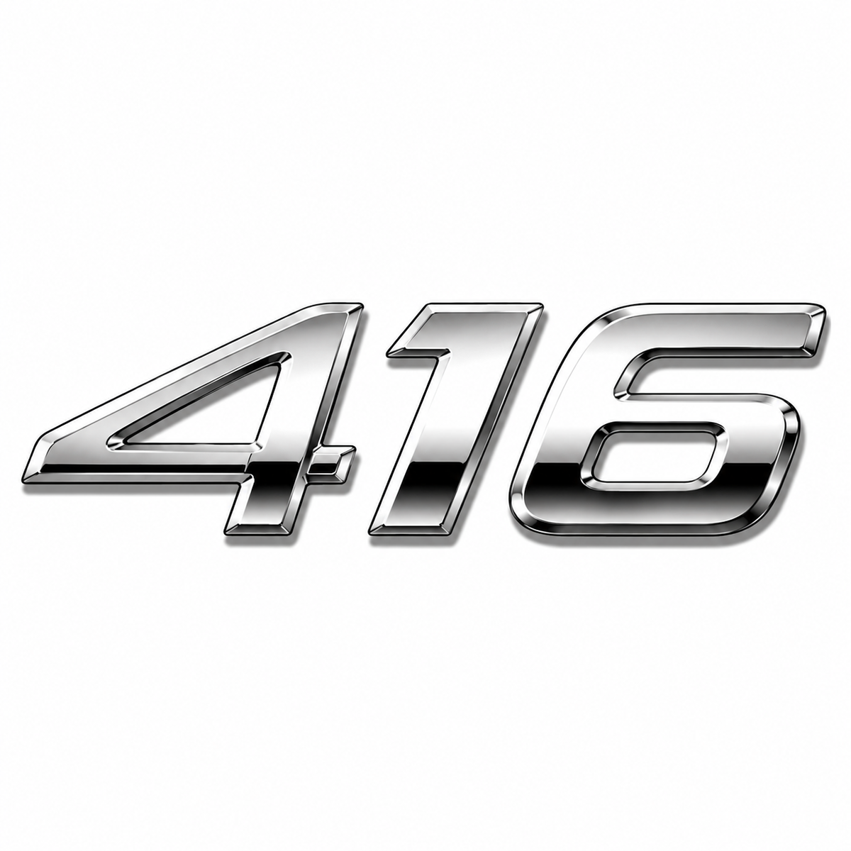 416 Krom Bagaj Yazısı Mercedes-Benz Uyumlu