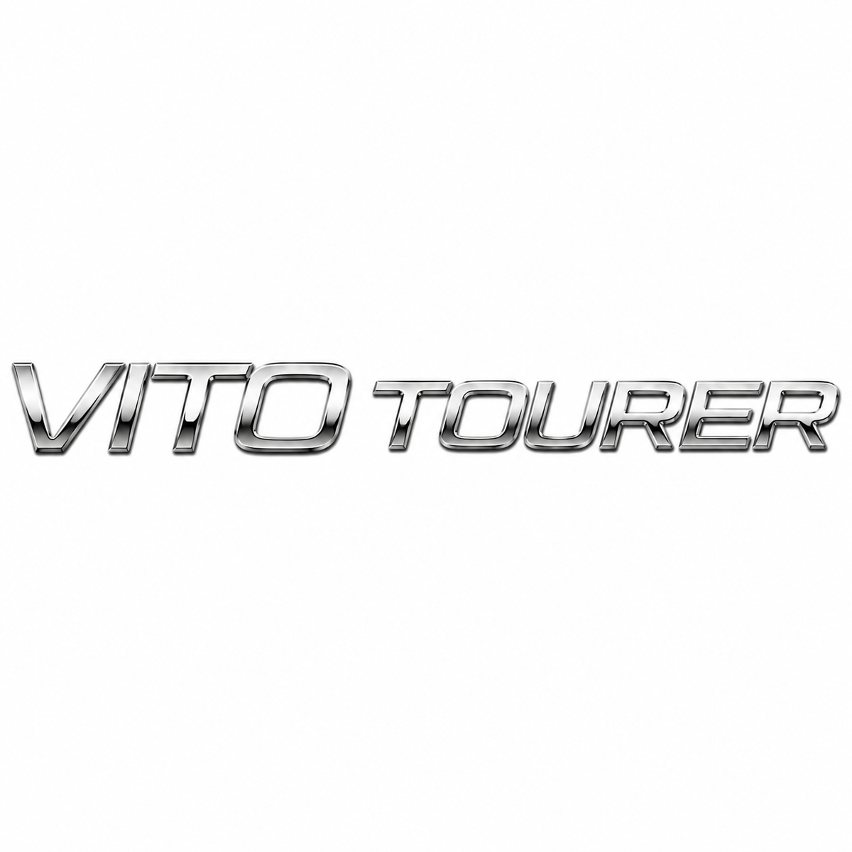 Vito Tourer Krom Bagaj Yazısı Mercedes-Benz Uyumlu