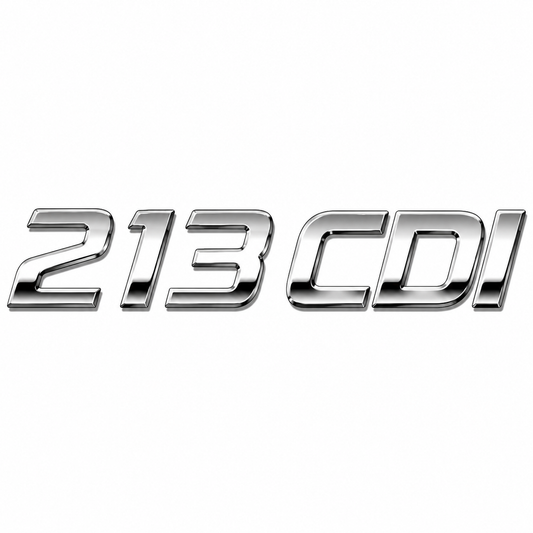 213 CDI Krom Bagaj Yazısı Mercedes-Benz Uyumlu