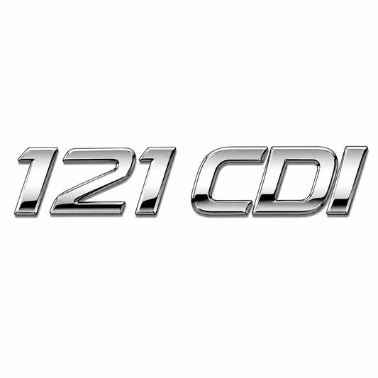 121 CDI Krom Bagaj Yazısı Mercedes-Benz Uyumlu
