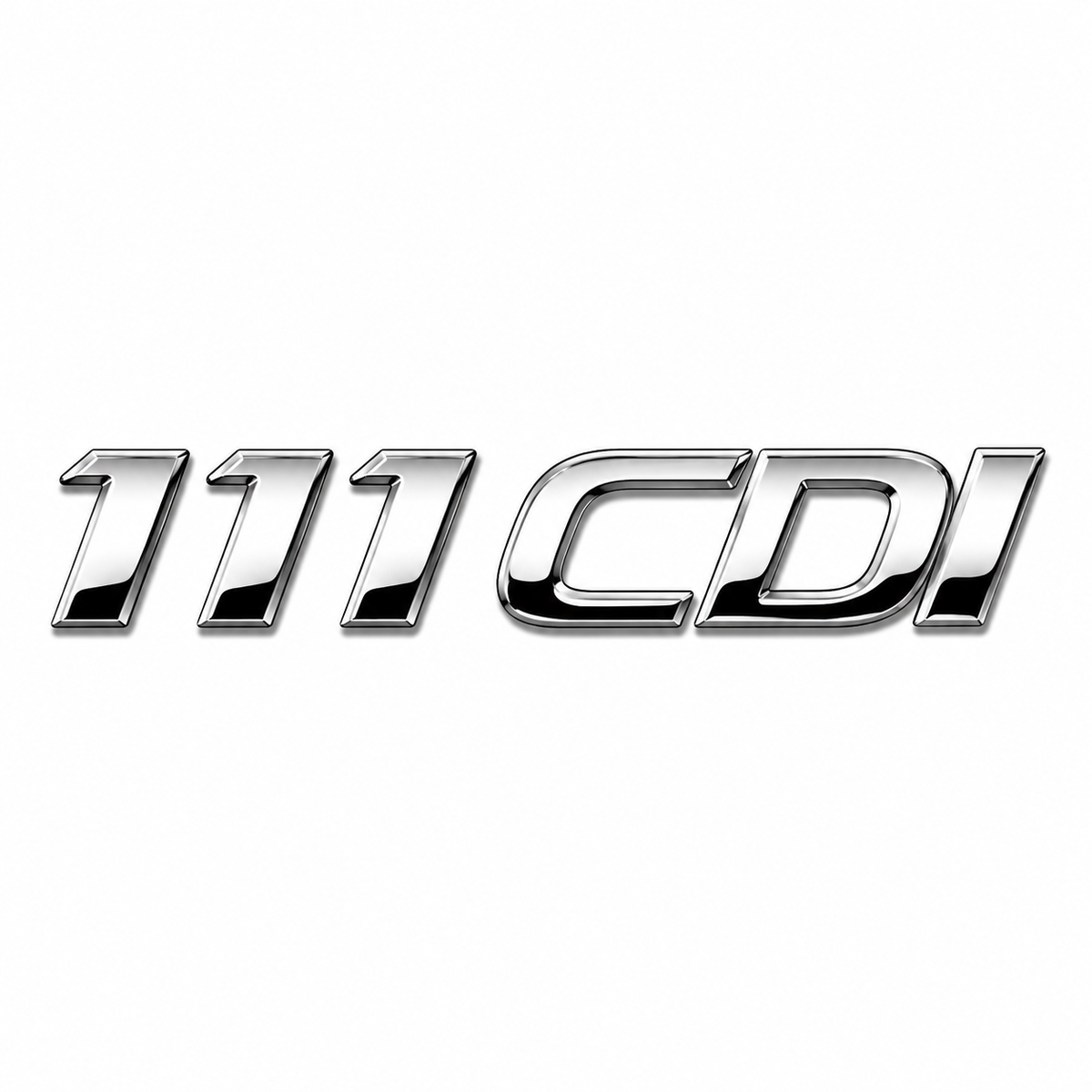 111 CDI 2004-2014 Krom Bagaj Yazısı Mercedes-Benz Uyumlu