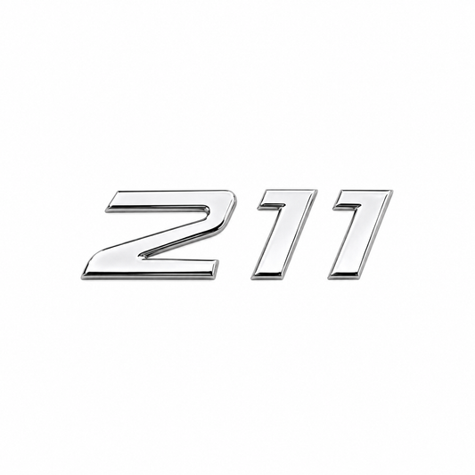 211 Krom Bagaj Yazısı Mercedes-Benz Uyumlu