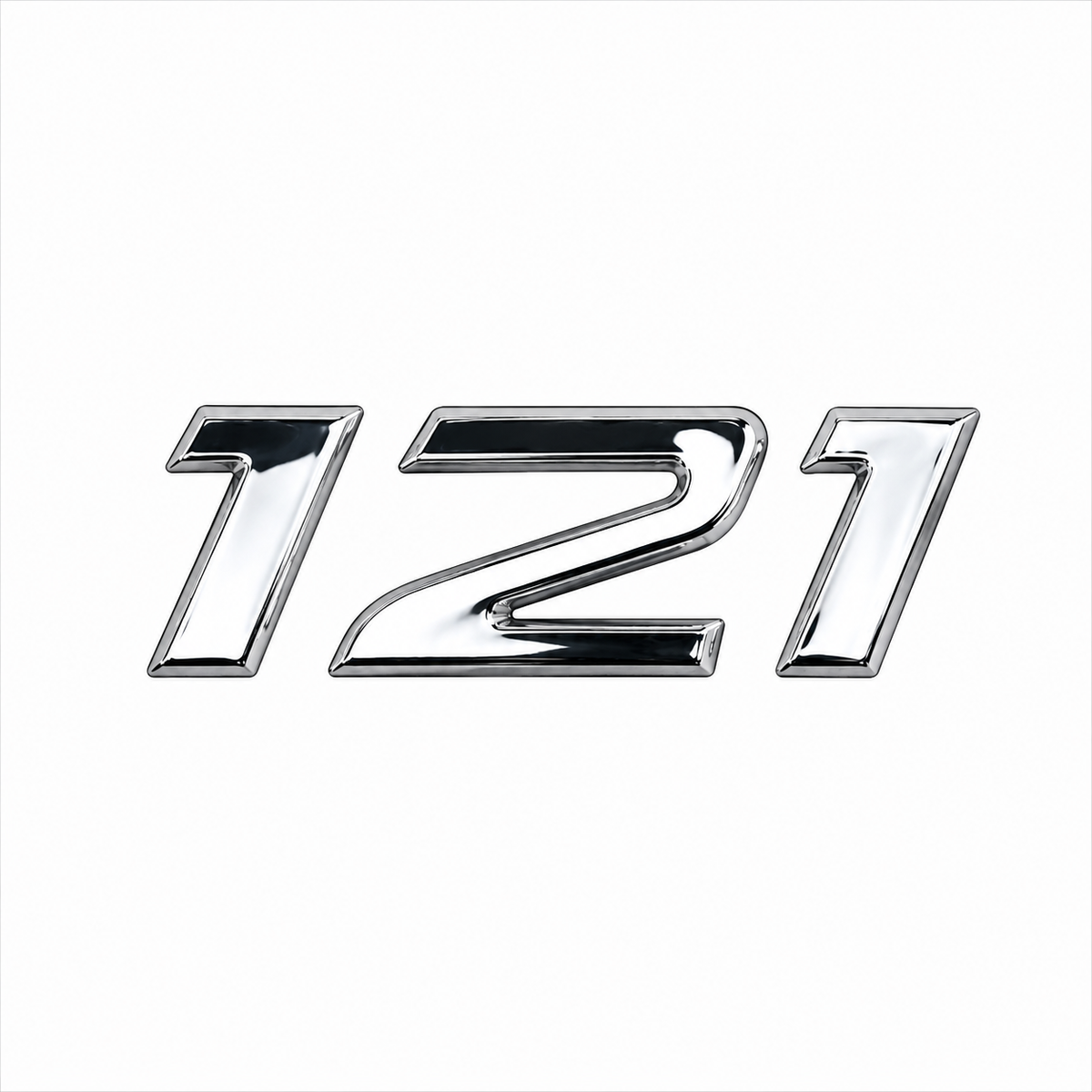121 Krom Bagaj Yazısı Mercedes-Benz Uyumlu