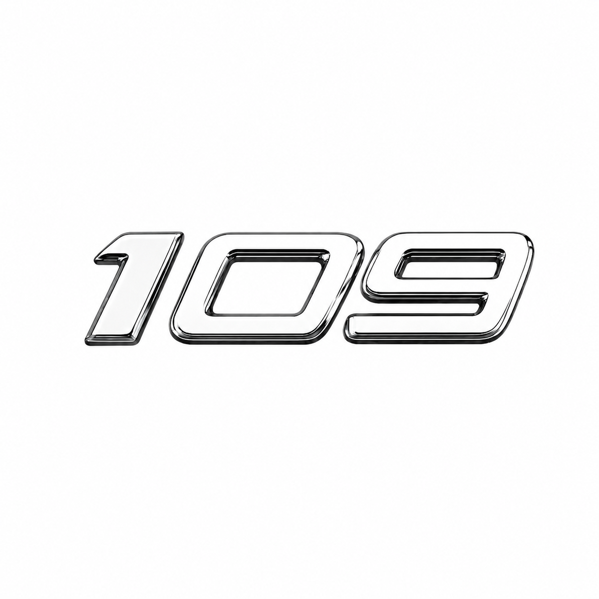 109 Krom Bagaj Yazısı Mercedes-Benz Uyumlu