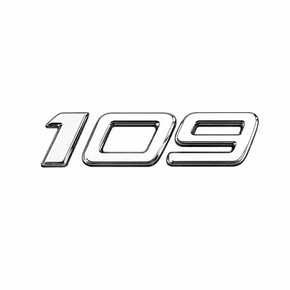 109 Krom Bagaj Yazısı Mercedes-Benz Uyumlu