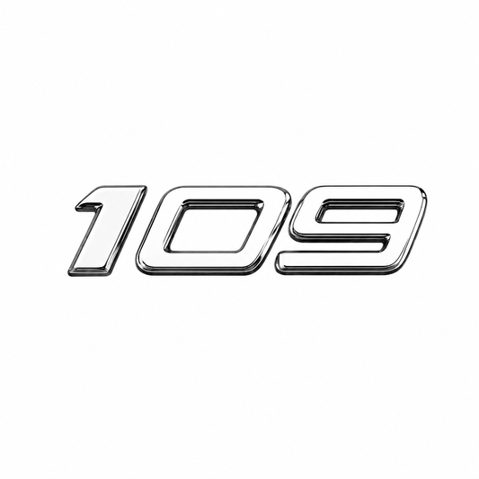 109 Krom Bagaj Yazısı Mercedes-Benz Uyumlu