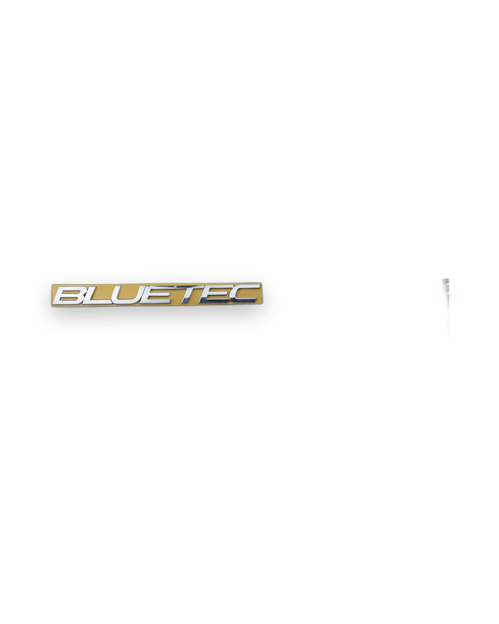 BLUETEC Krom Bagaj Yazısı Mercedes-Benz Uyumlu