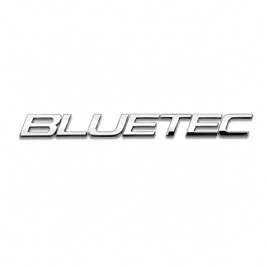 BLUETEC Krom Bagaj Yazısı Mercedes-Benz Uyumlu