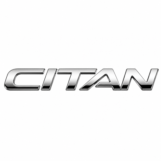 Citan Krom Bagaj Yazısı Mercedes-Benz Uyumlu