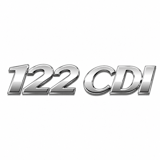 122 CDI Krom Bagaj Yazısı Mercedes-Benz Uyumlu