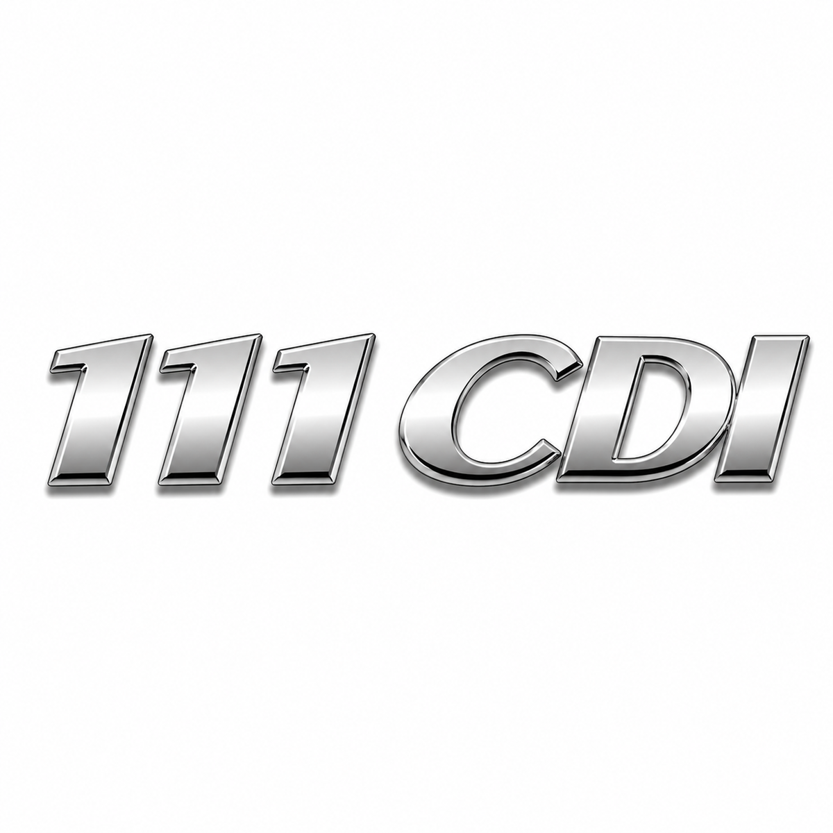 111 CDI Mercedes-Benz 2004-2011 Krom Bagaj Yazısı Mercedes-Benz Uyumlu