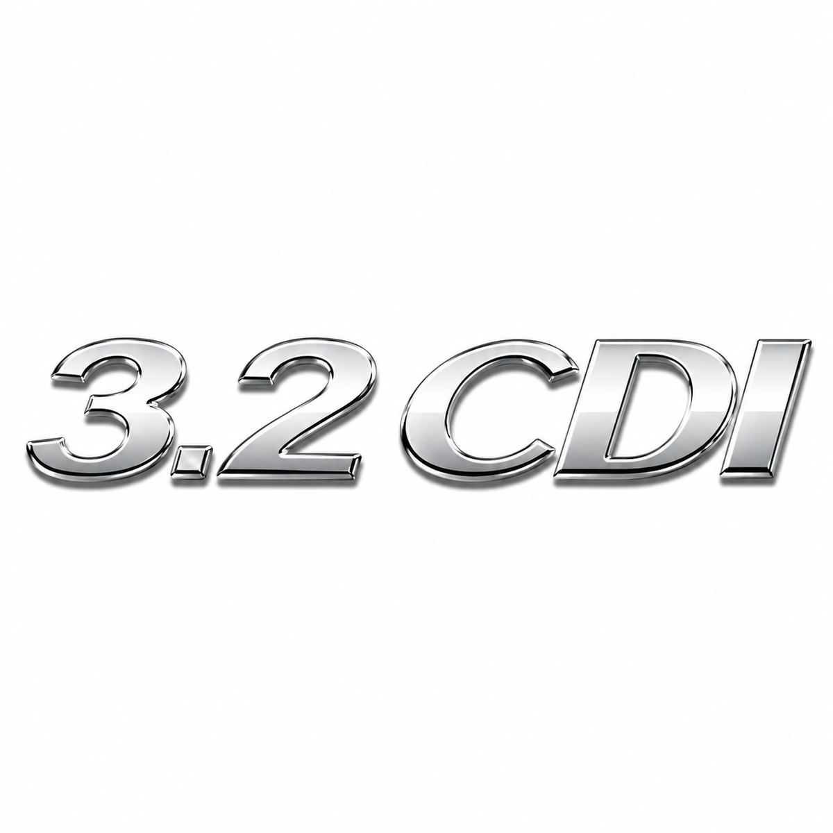 3.2 CDI Krom Bagaj Yazısı Mercedes-Benz Uyumlu