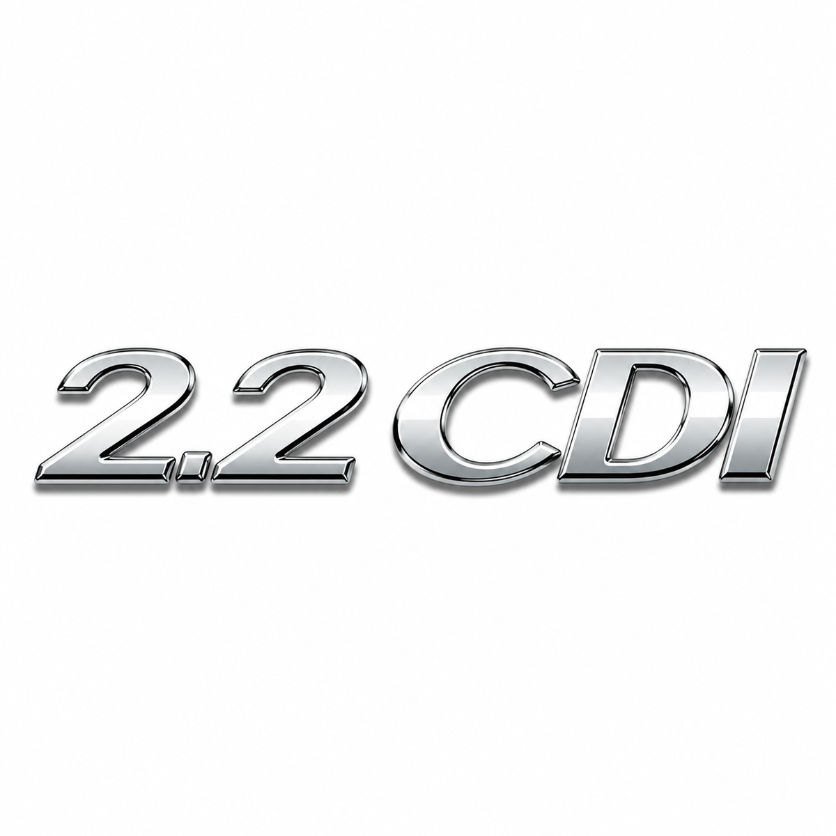 2.2 CDI Krom Bagaj Yazısı Mercedes-Benz Uyumlu