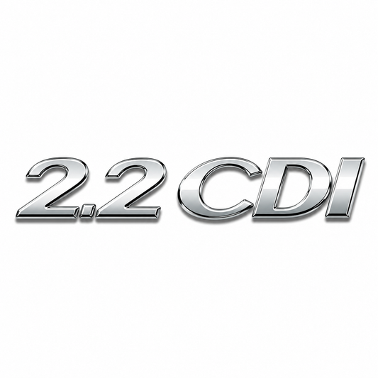 2.2 CDI Krom Bagaj Yazısı Mercedes-Benz Uyumlu