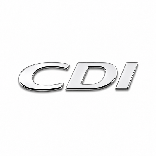 CDI Krom Bagaj Yazısı Mercedes-Benz Uyumlu