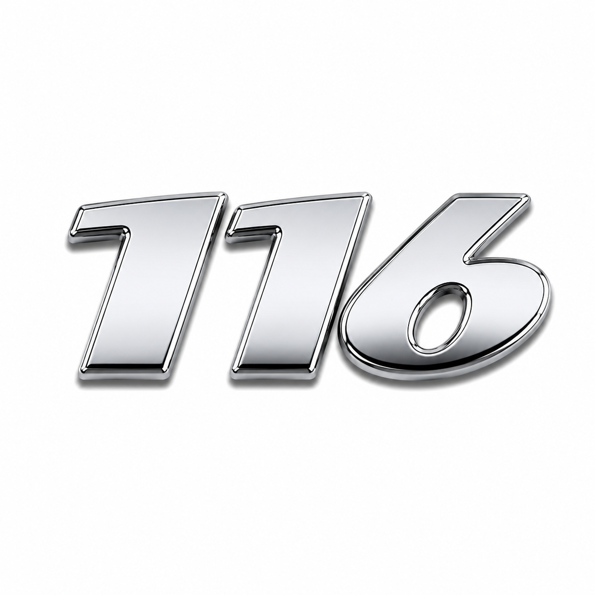 116 Krom Bagaj Yazısı Mercedes-Benz Uyumlu