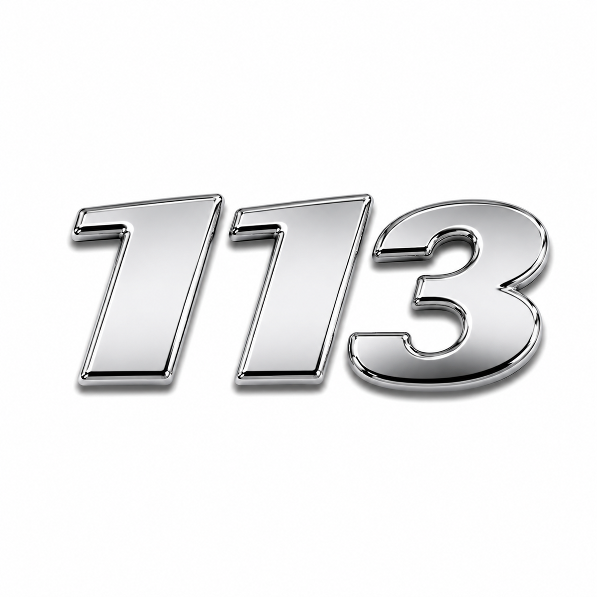 113 Krom Bagaj Yazısı Mercedes-Benz Uyumlu