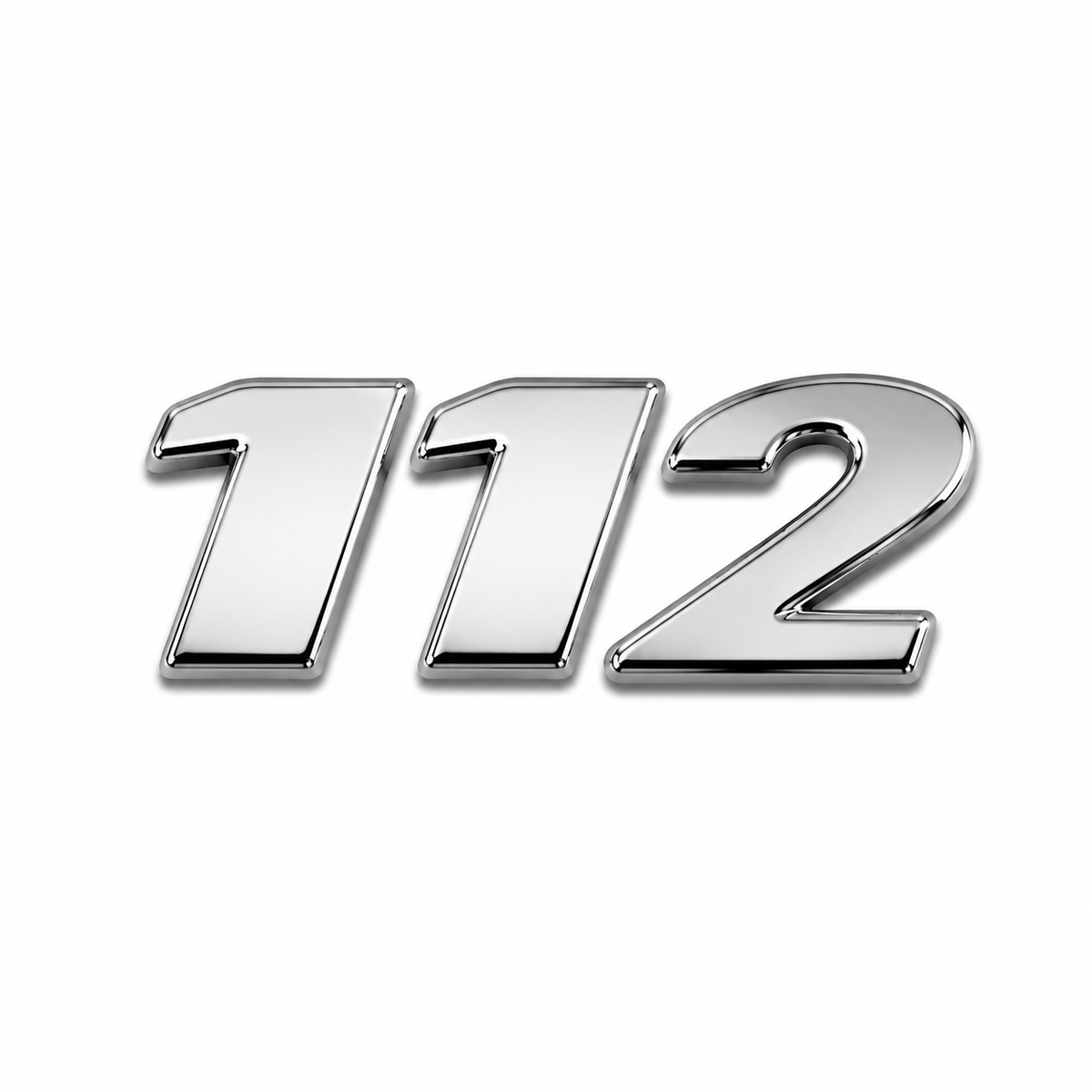 112 Krom Bagaj Yazısı Mercedes-Benz Uyumlu